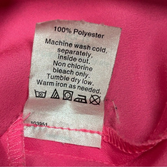 Elegant Pink Women's Top - Picture 6 of 12